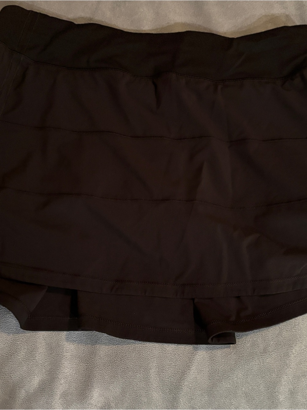lululemon athletica Women's Black Athletic Skort
